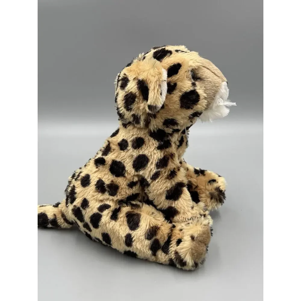 Adventure Planet Spotted Leopard Cheetah Plush 10” Stuffed Animal Wild Cat